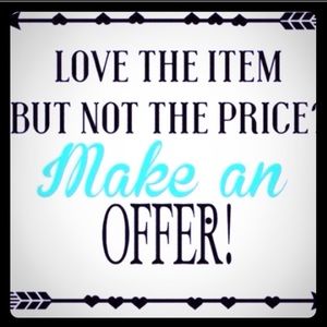 Make me an offer if you see something you like ☺️